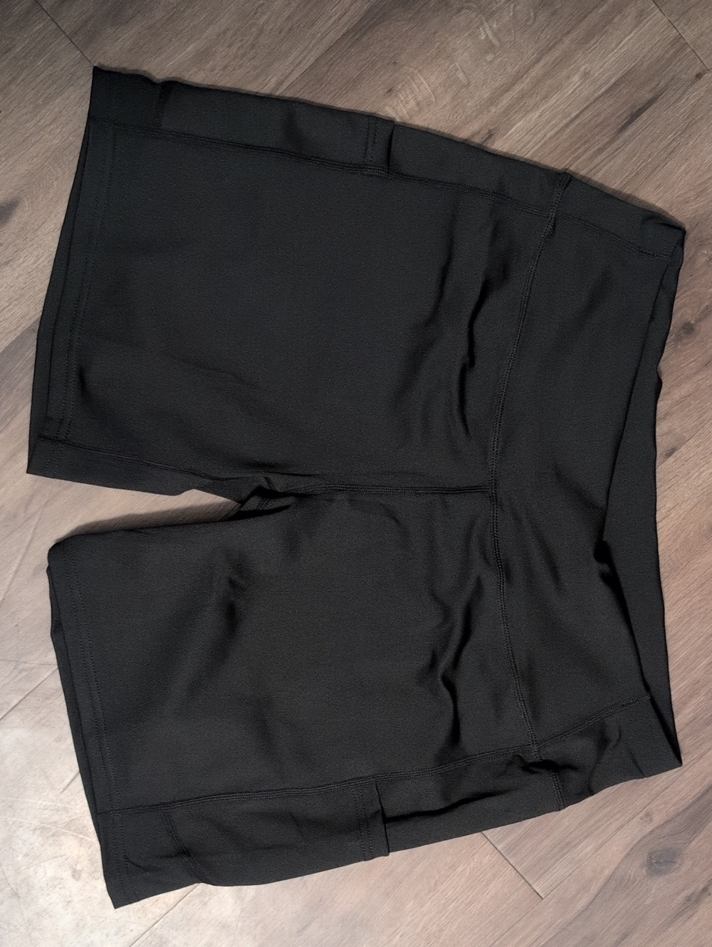 Black Athletic Bike Shorts